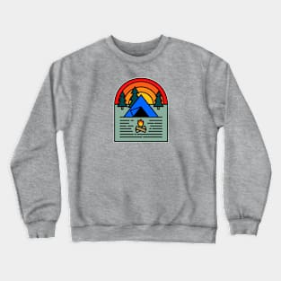 Camping Vibes Crewneck Sweatshirt